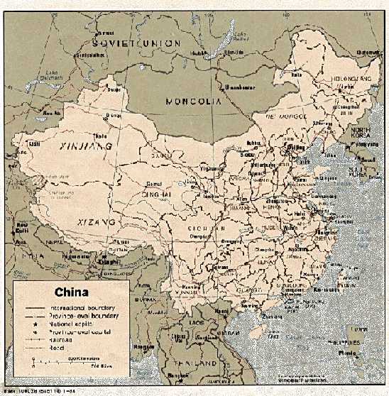 China's Natural Barriers